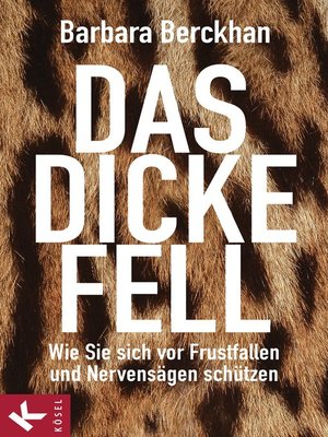 cover image of Das dicke Fell